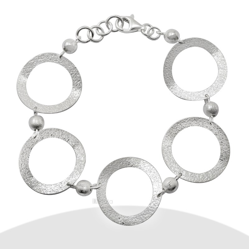 Pulseras argollas de plata deals