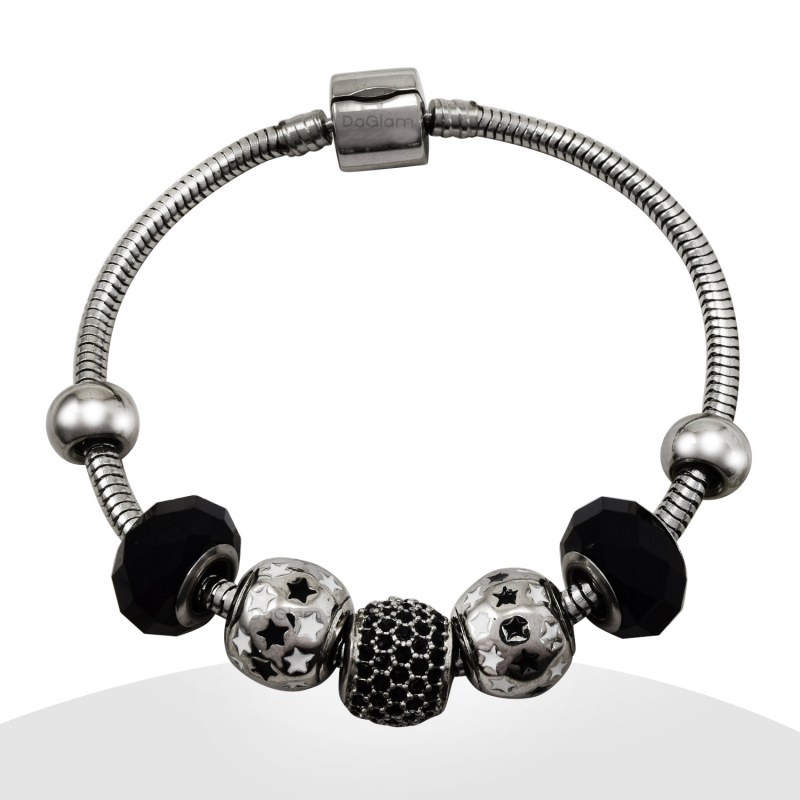 Pulseras acero quirurgico por mayor deals